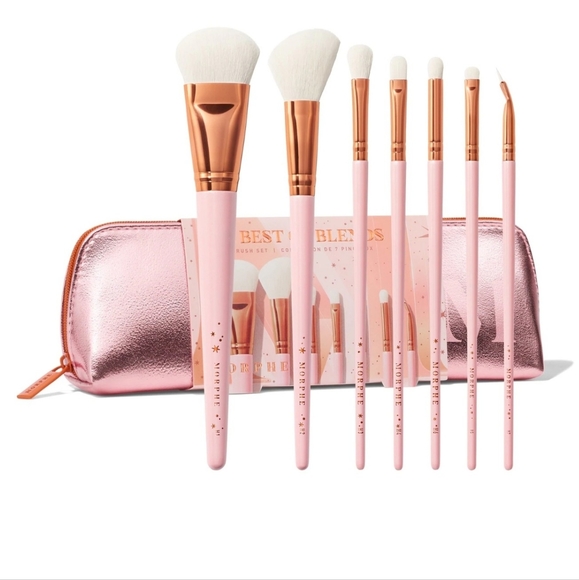 Morphe Other - MORPHE | Makeup Brush Set | Best of Blends | 7-Piece Rose Gold Makeup Brush Set